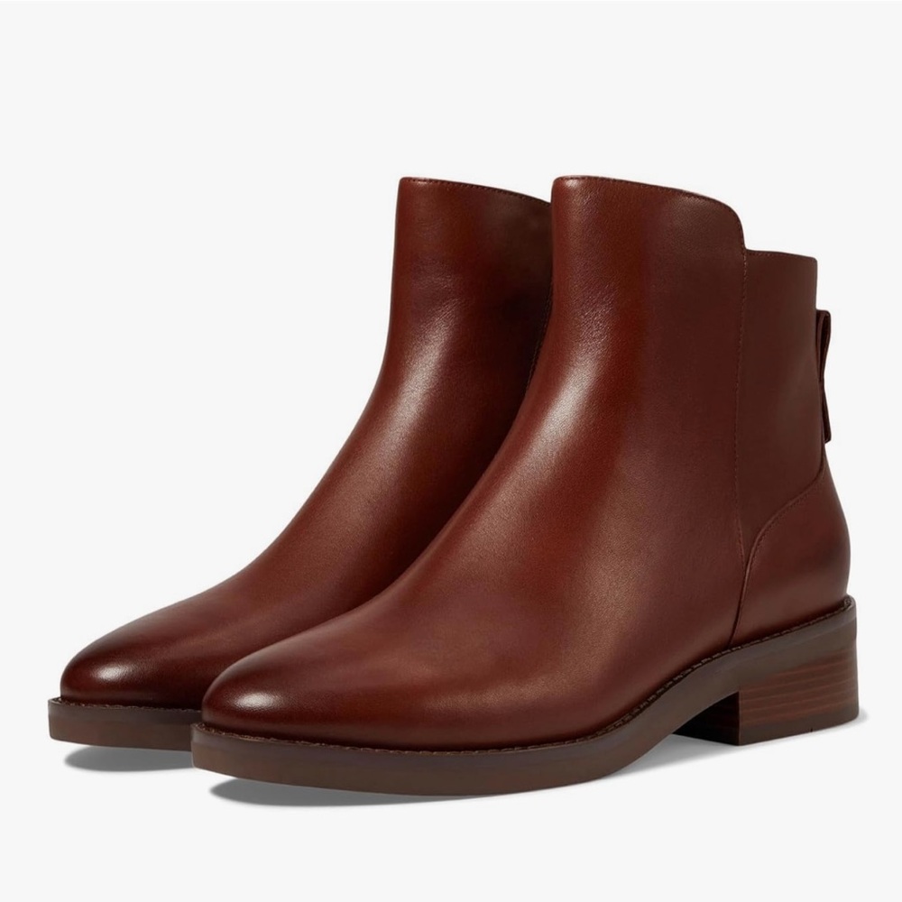 Cole Haan Brown Ankle Boots